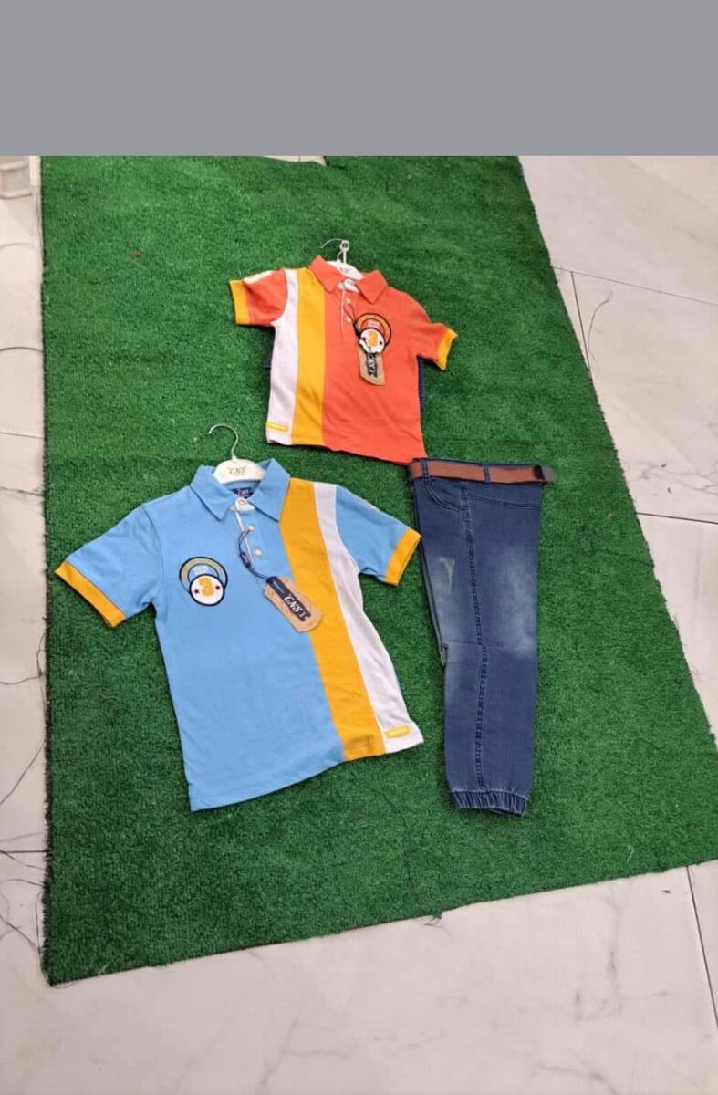 T-shirts colorés pour garçons