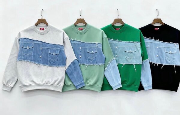 Sweatshirts en denim élégants