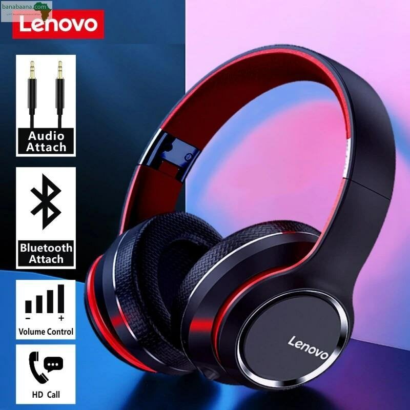 Casque Bluetooth Lenovo avec Micro