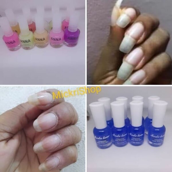 Vernis durcisseur et pousse des ongles