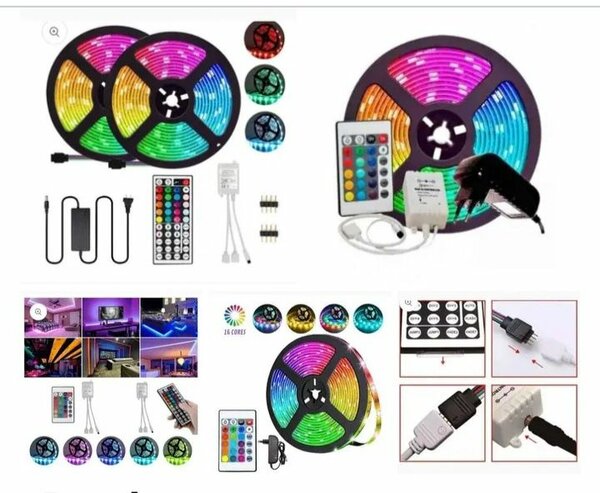 LED MULTICOLORES À COLLE 5M à 5500f & 10M à 9000f