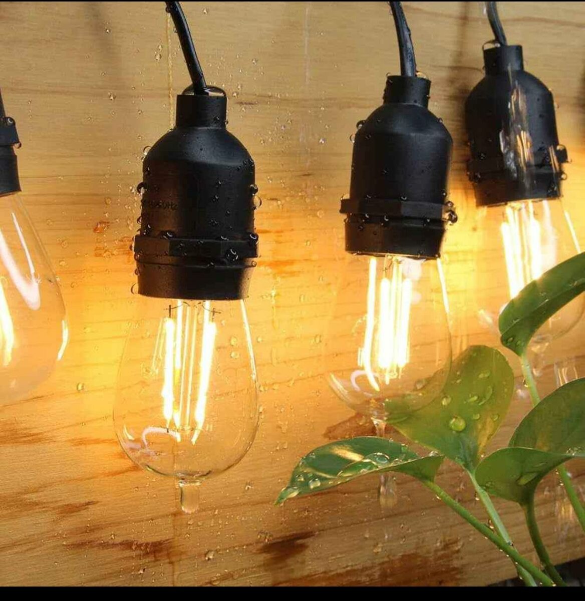 Guirlande lumineuse extérieure