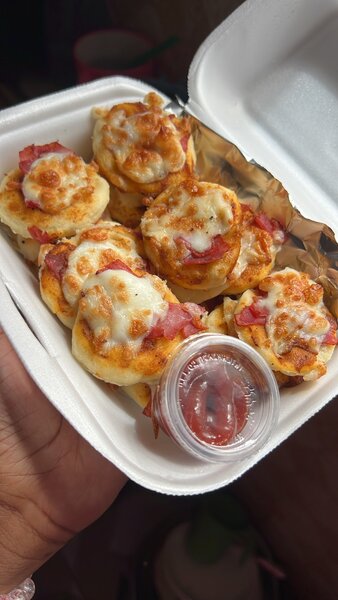 Délicieuses mini pizzas