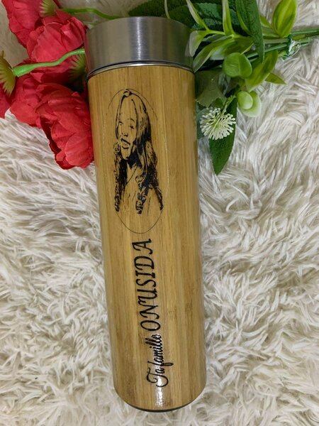 Gourde en bois personnalisée