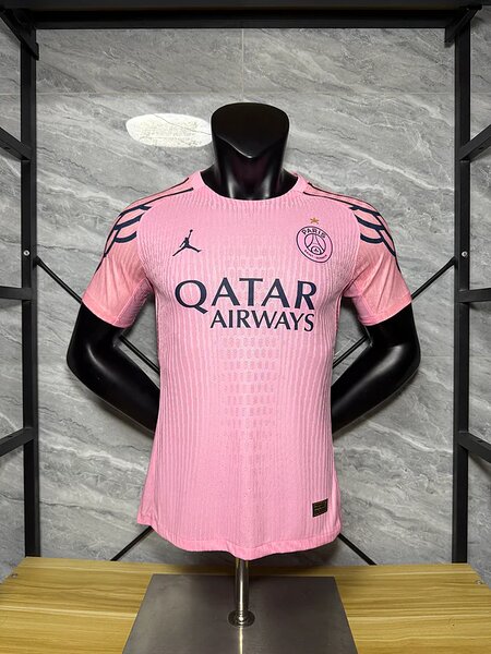 Maillot de football rose PSG