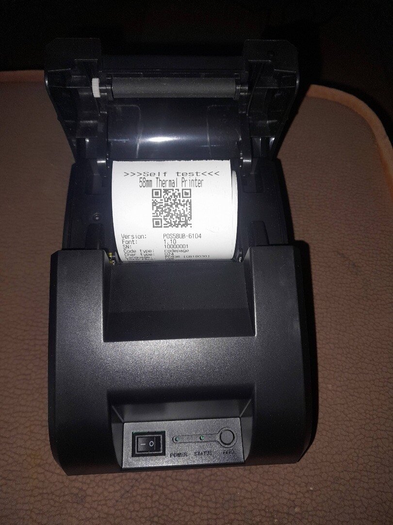 Imprimante thermique 58mm USB/Bluetooth