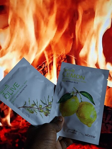 Masques Visage Olive et Citron