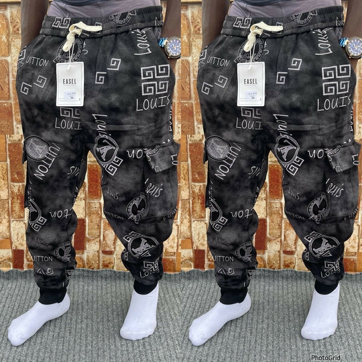 Pantalons cargo décontractés homme