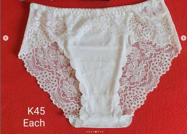 Beautiful women's panties white