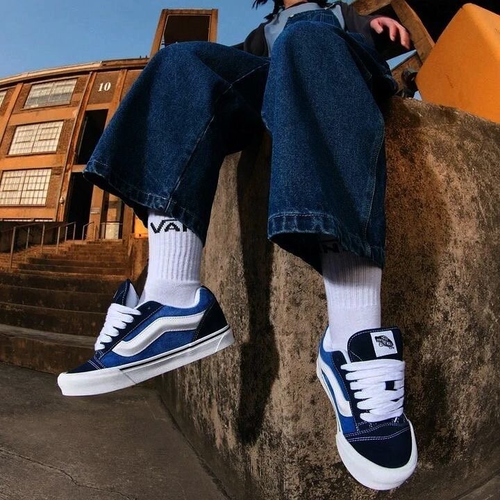 Vans Old Skool Baskets Bleu