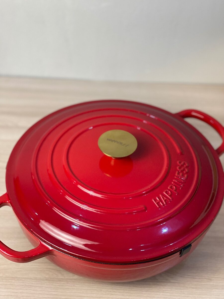 Жаровня чугунная 5 литров