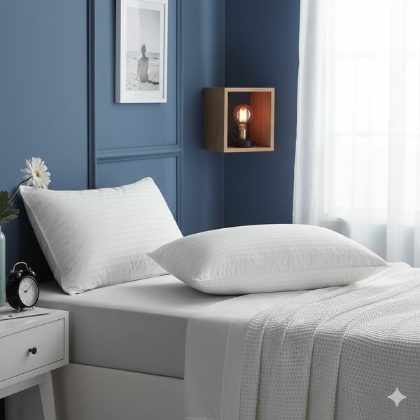 Oreillers confortables en coton