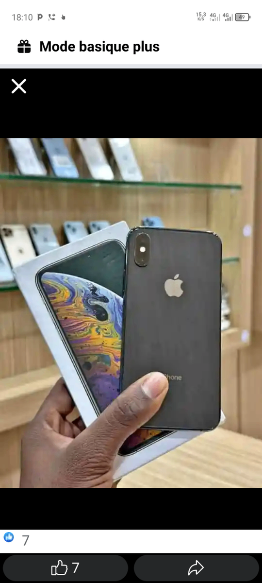 Apple iPhone XS reconditionné