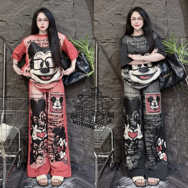 Pyjamas T-shirts Colorés Femme