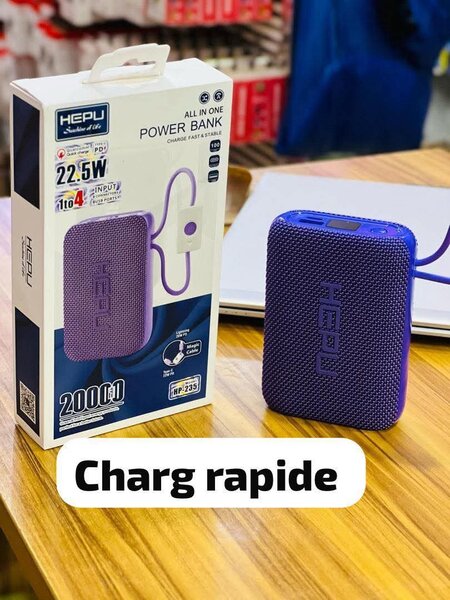 Hepu Power Bank Rapide 20000mAh