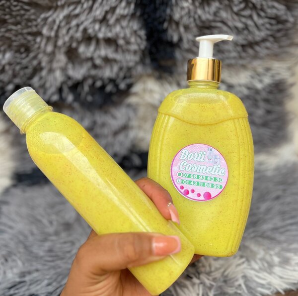 Gel de douche teint metisse