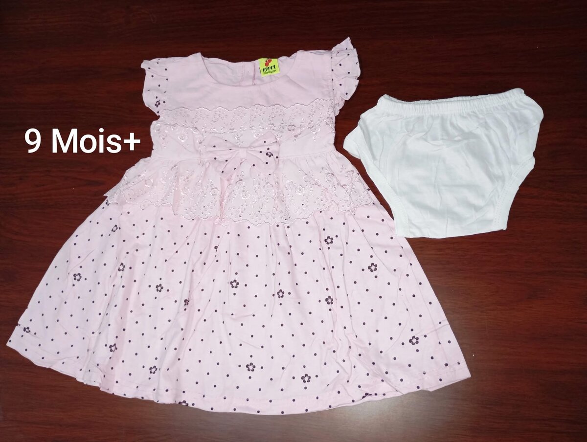 Robe Bébé 9 Mois en Dentelle