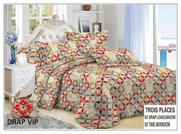 Ensemble de Linge de Lit Imprimé