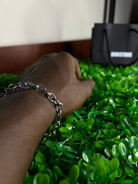 Bracelet chaîne en acier inoxydable