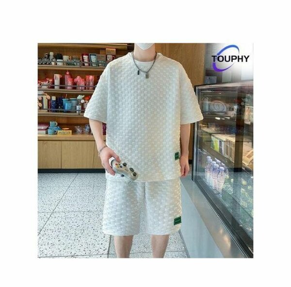 Ensemble d'été T-sweat blanc