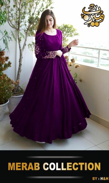 Shamose silk &chiffon 2 pc Dc free