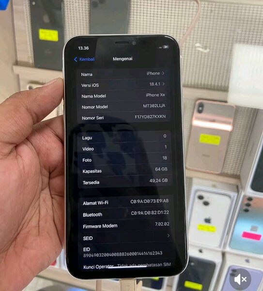 iPhone Xr 64Go Noir Reconditionné