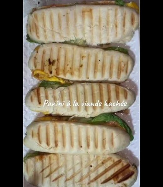 Panini à la viande hachée