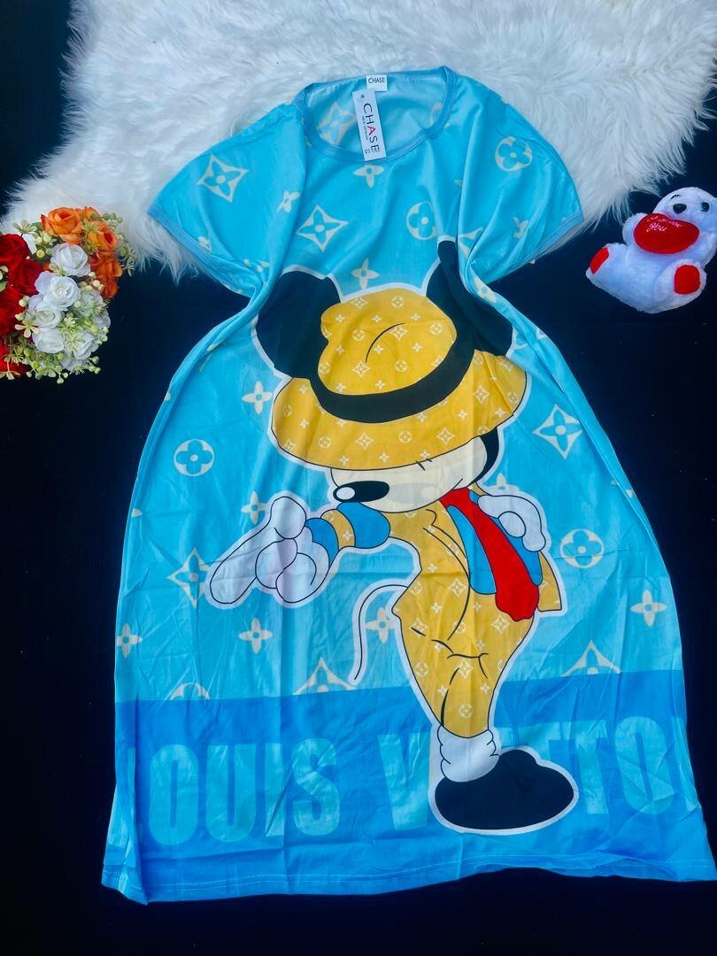 Long cartoon character gown