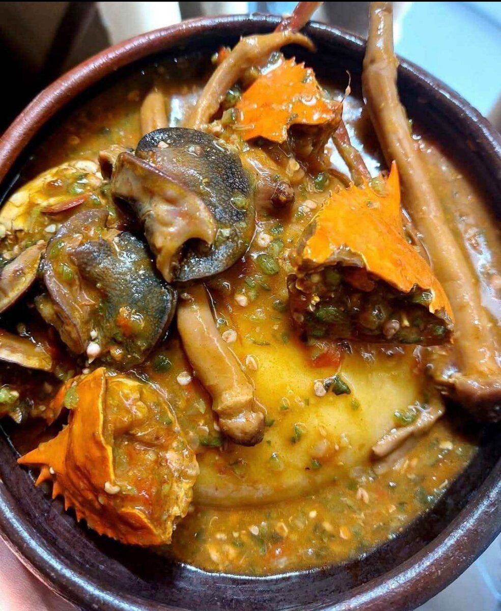 Sauce kôpê avec placali