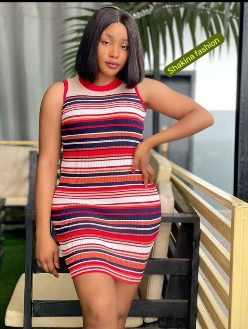 Robe Élégante en Maille Femme