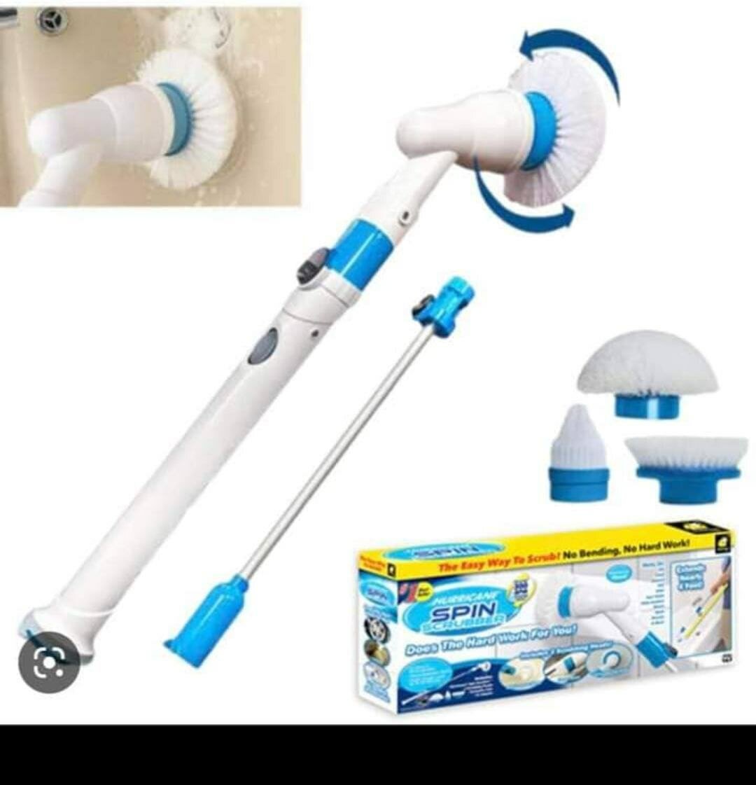 D Polara Electric Rotating Spin Scrubber