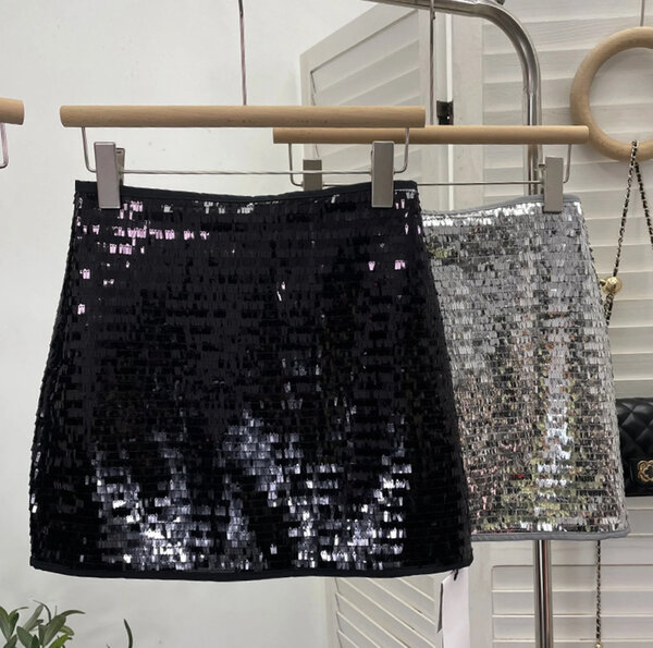Jupe à paillettes étincelantes