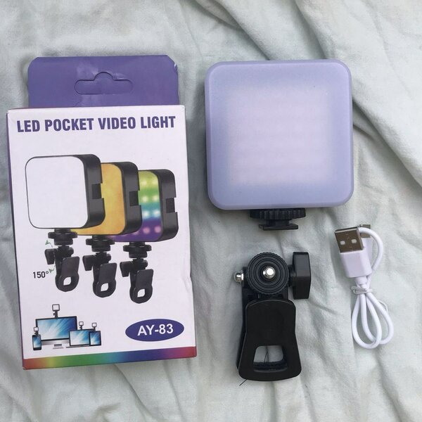 Led light selfie multicolore