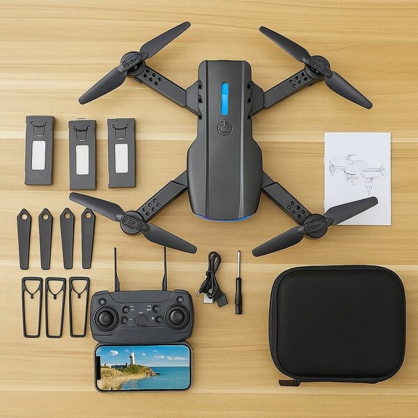 Drone pliable avec caméra HD