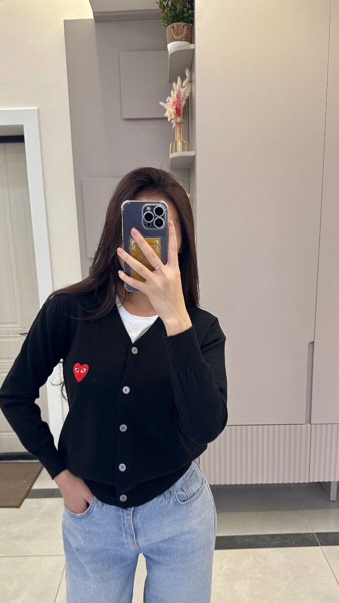 Кардиганы сердечки