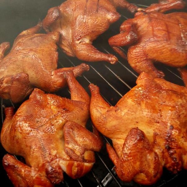 Smoked Chickens