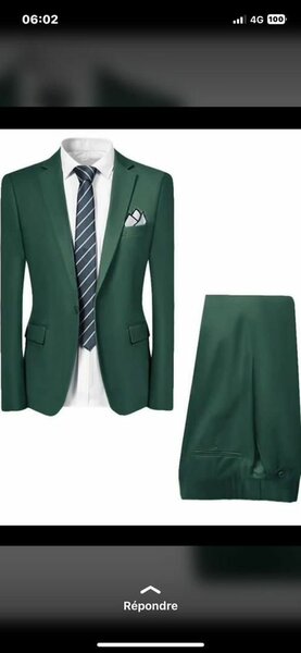 Costume élégant homme affaires