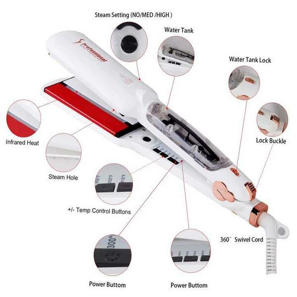 Professional steam styler