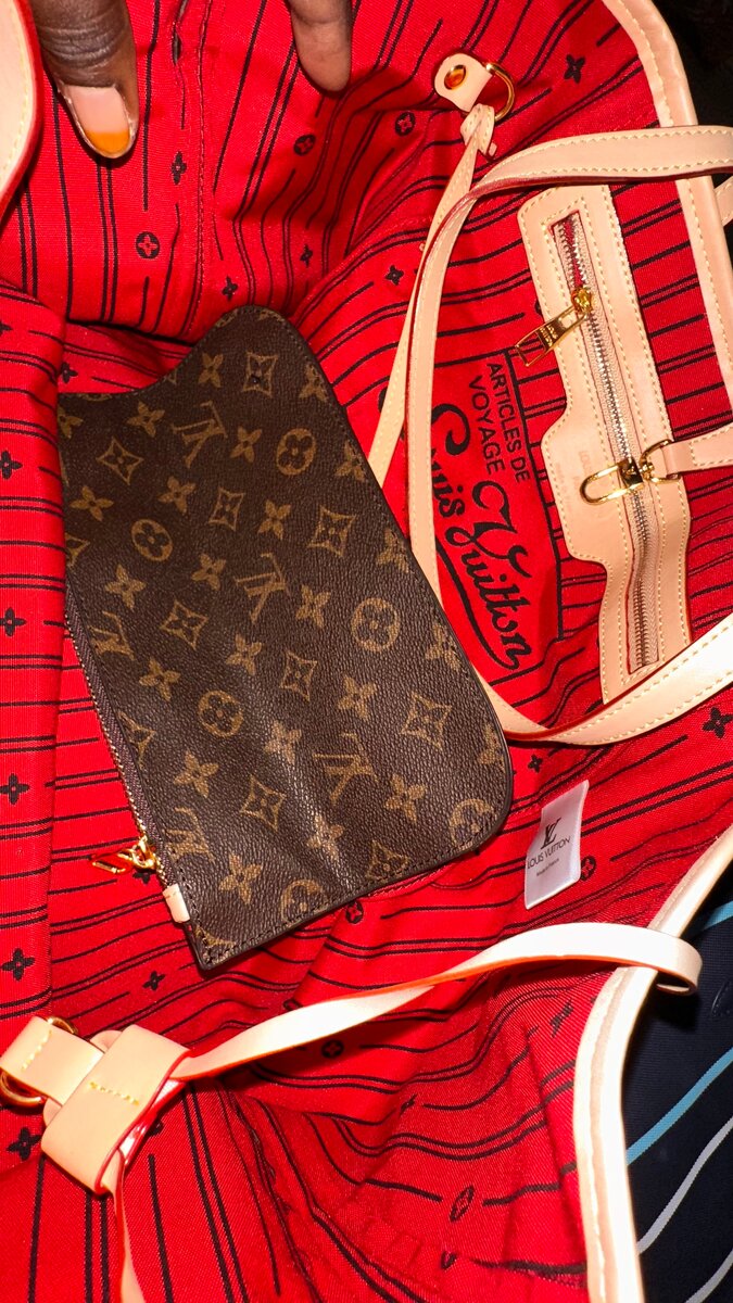 Sac cabas en cuir Louis Vuitton