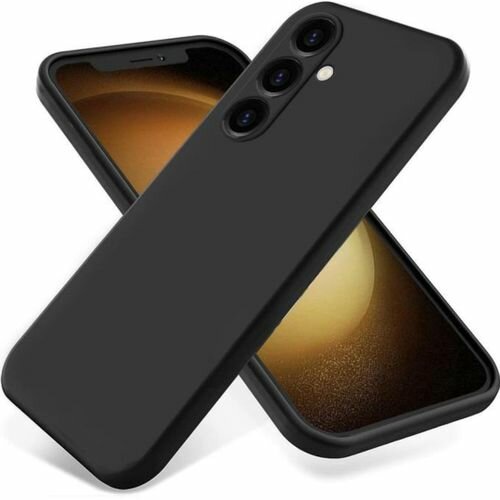 Coque en silicone noir compatible avec le SAMSUNG A25