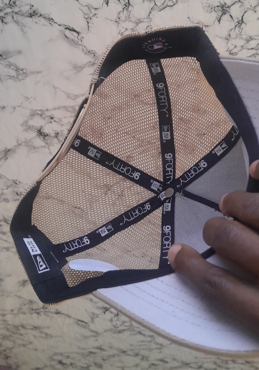 Casquette beige 9FORTY NY