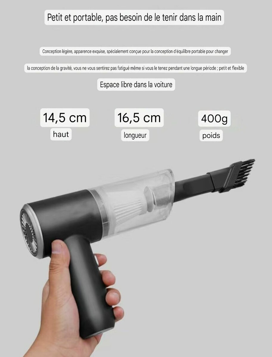 Aspirateur de voiture original