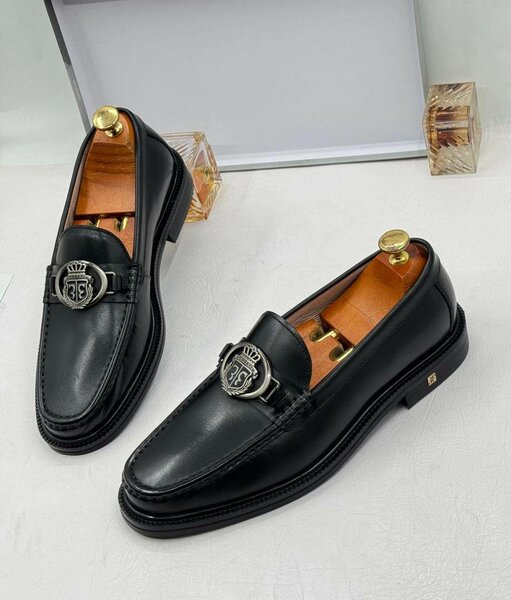 Solid Leather Formal Shoes