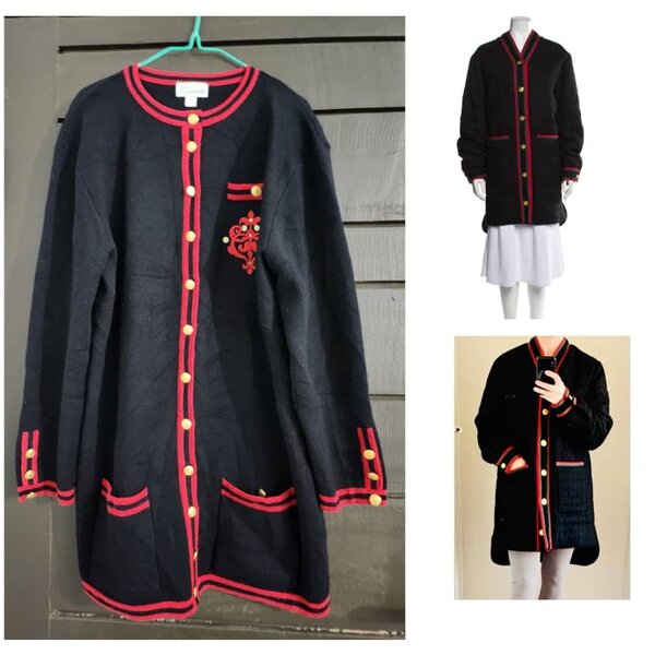 Friperie - Cardigan Noir femme