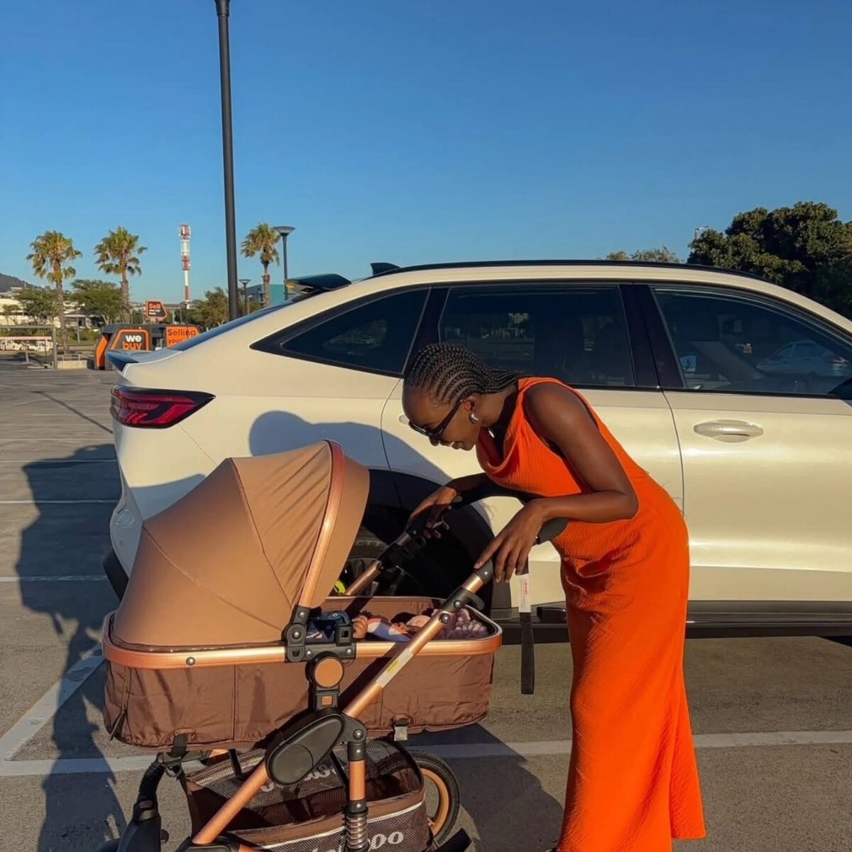 Poussette Bebecar Lux en Cuivre