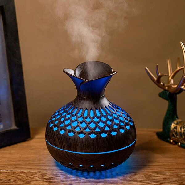 Flower Aroma Humidifier + Essential oil
