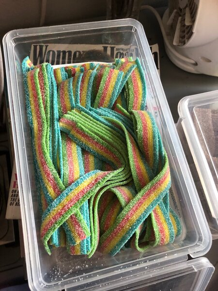 sour belts and coca-cola belts