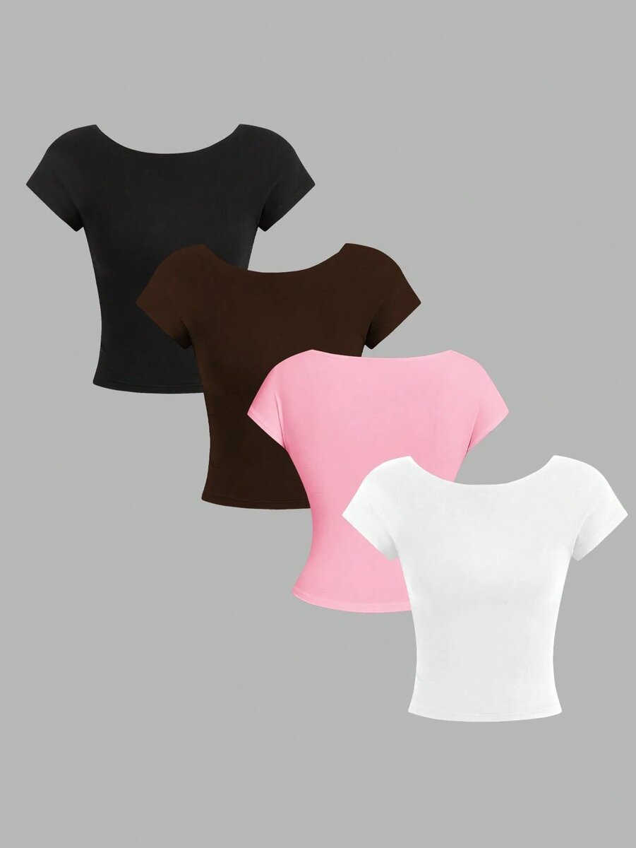 Lot de T-shirts femmes élégants