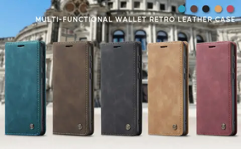 Etui de telephone de luxe en cuir de qualité supérieure