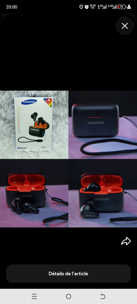 Airpods  Samsung garantie